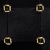 Khaite - Mini Emma Bag in Black Crackle Patent Leather