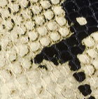 Khaite - Medium Olivia Hobo in Natural Python-Embossed Leather