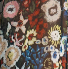 Khaite - Edgar Dress in Black Multi