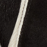 Khaite - Harvey Over-the-Knee High Boot in Zebra Print Haircalf and Black Suede