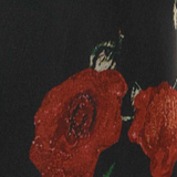 Khaite - Merith Dress in Black and Red