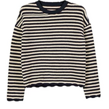 Ciao Lucia - Febo Navy Stripe Pullover