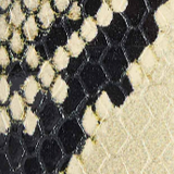 Khaite - Bella Low Pump in Natural Python - Embossed Leather