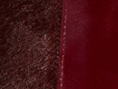 Khaite - Jane Flat in Rouge Noir Haircalf and Glazed Leather