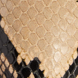 Khaite - Jett D'Orsay Low Pump in Python - Embossed Taupe