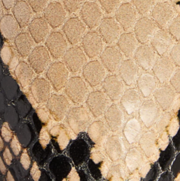 Khaite - Jett D'Orsay Low Pump in Python - Embossed Taupe