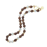 Cartolina - Jane Win - Wood and Pearl Statement Necklace