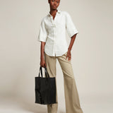 Métier - Sergeant All Day Cabas Atelier Calfskin Black