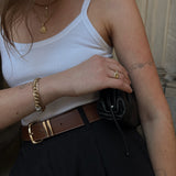 Kinn - Vintage Woven Link Chain Bracelet