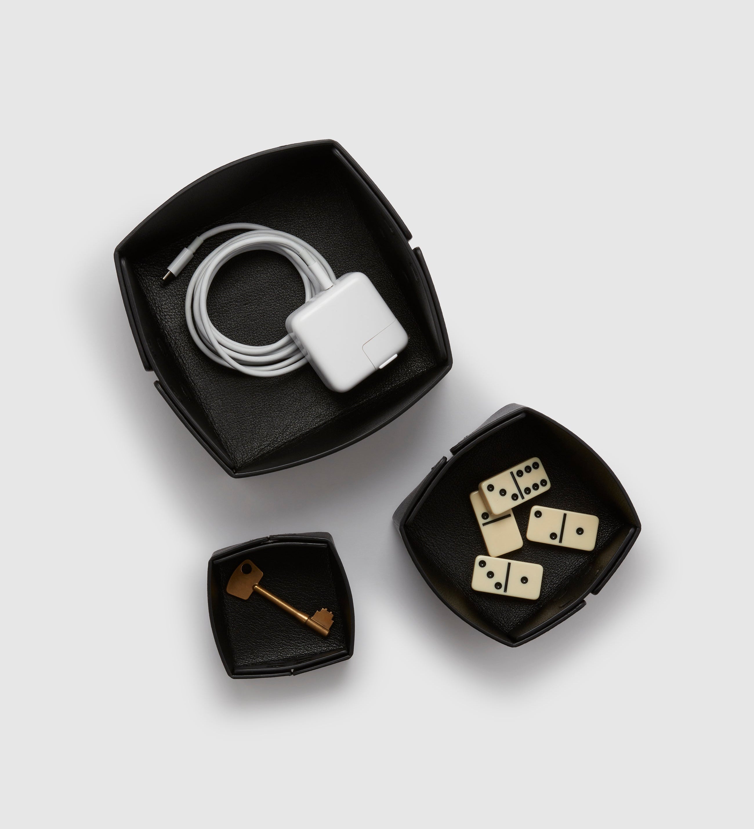 Metier - Small Reversible Collapsible Box Buffalo Black