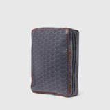 Metier - Large Travel Organiser Slim Signature Canvas Navy