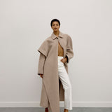 OSSOU - Canyon Coat in Dune Melange