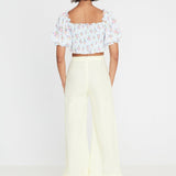 Faithfull - Isadora Top Juliette Floral Blue - Final Sale