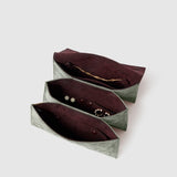 Metier - Small Jewellery Travel Case Suede Terra