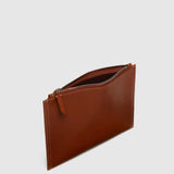 Métier - Small Flat Pouch Buffalo Cognac