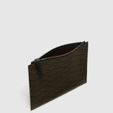 Métier - Small Flat Pouch Jacquard Black