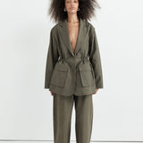 St. Agni - Relaxed Balloon Pants - Kalamata