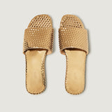 Cartolina - St. Barths Slide Metallic | Bronze