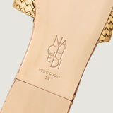 Cartolina - St. Barths Slide Metallic | Bronze