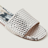Cartolina - St. Barths Slide Metallic | Silver