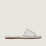 Cartolina - St. Barths Slide Metallic | Silver