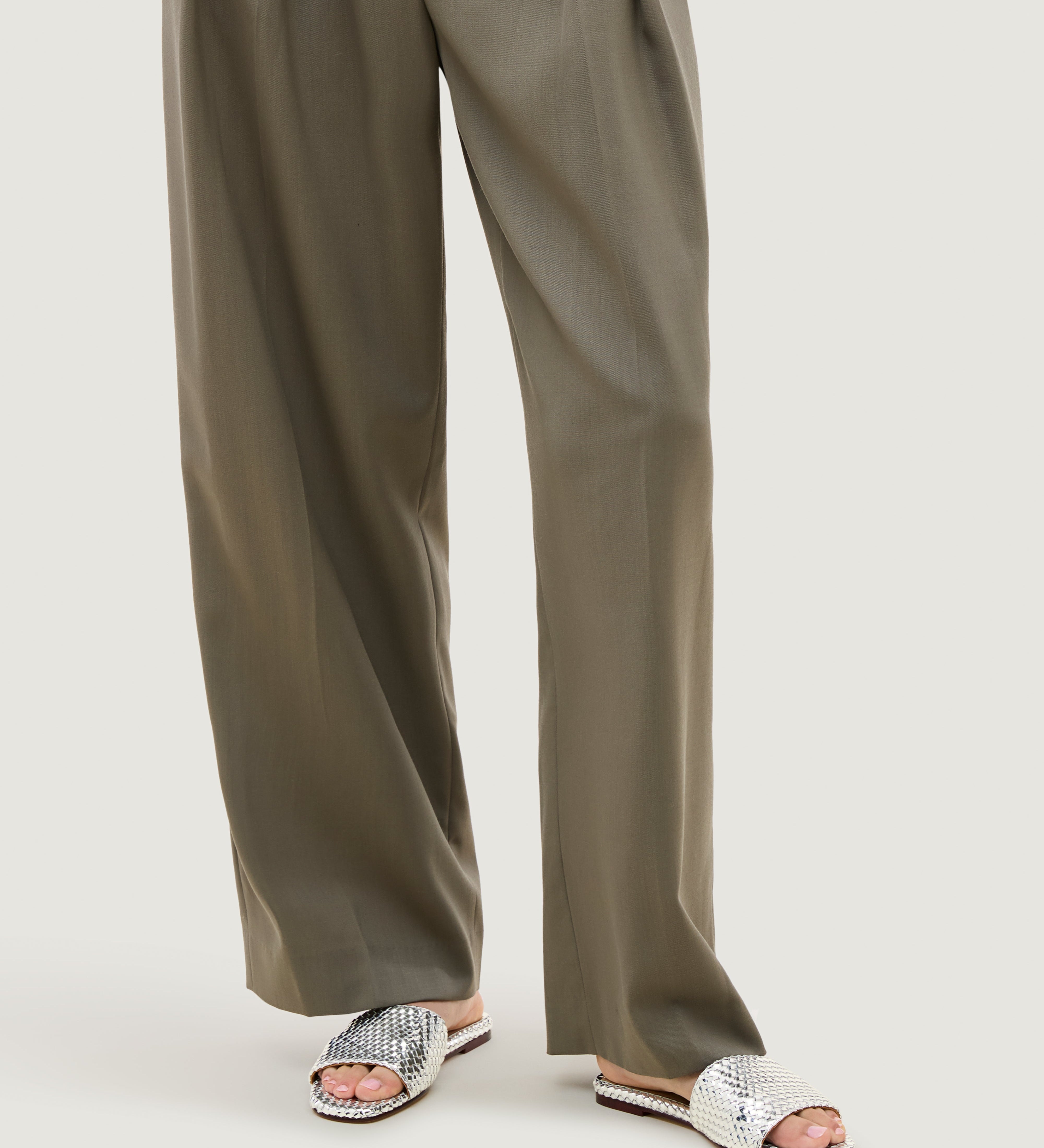 Cartolina - St. Barths Slide Metallic | Silver
