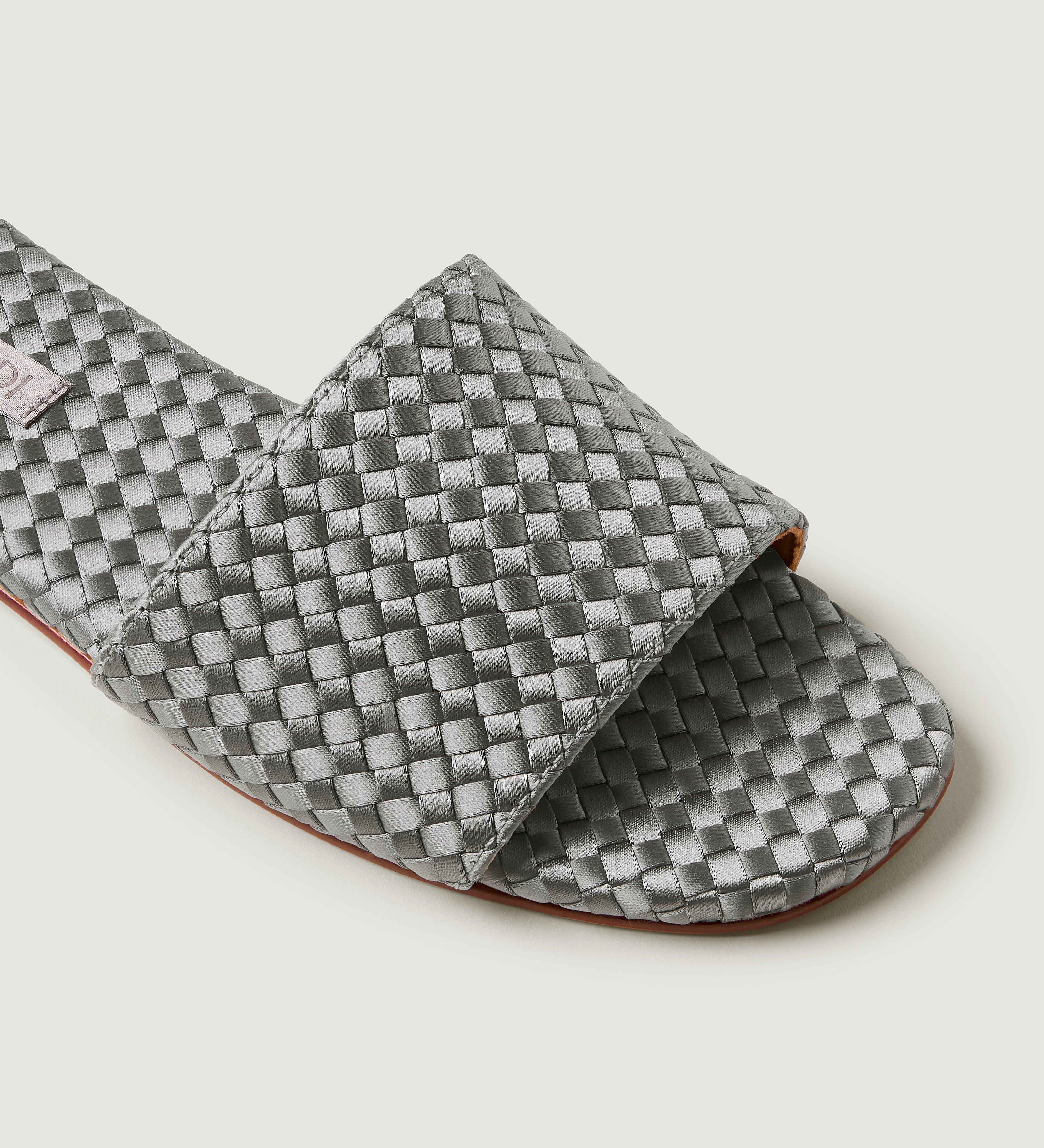 Cartolina - St. Barths Slide Satin | Graphite