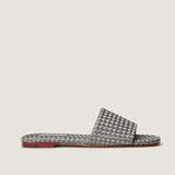 Cartolina - St. Barths Slide Satin | Graphite