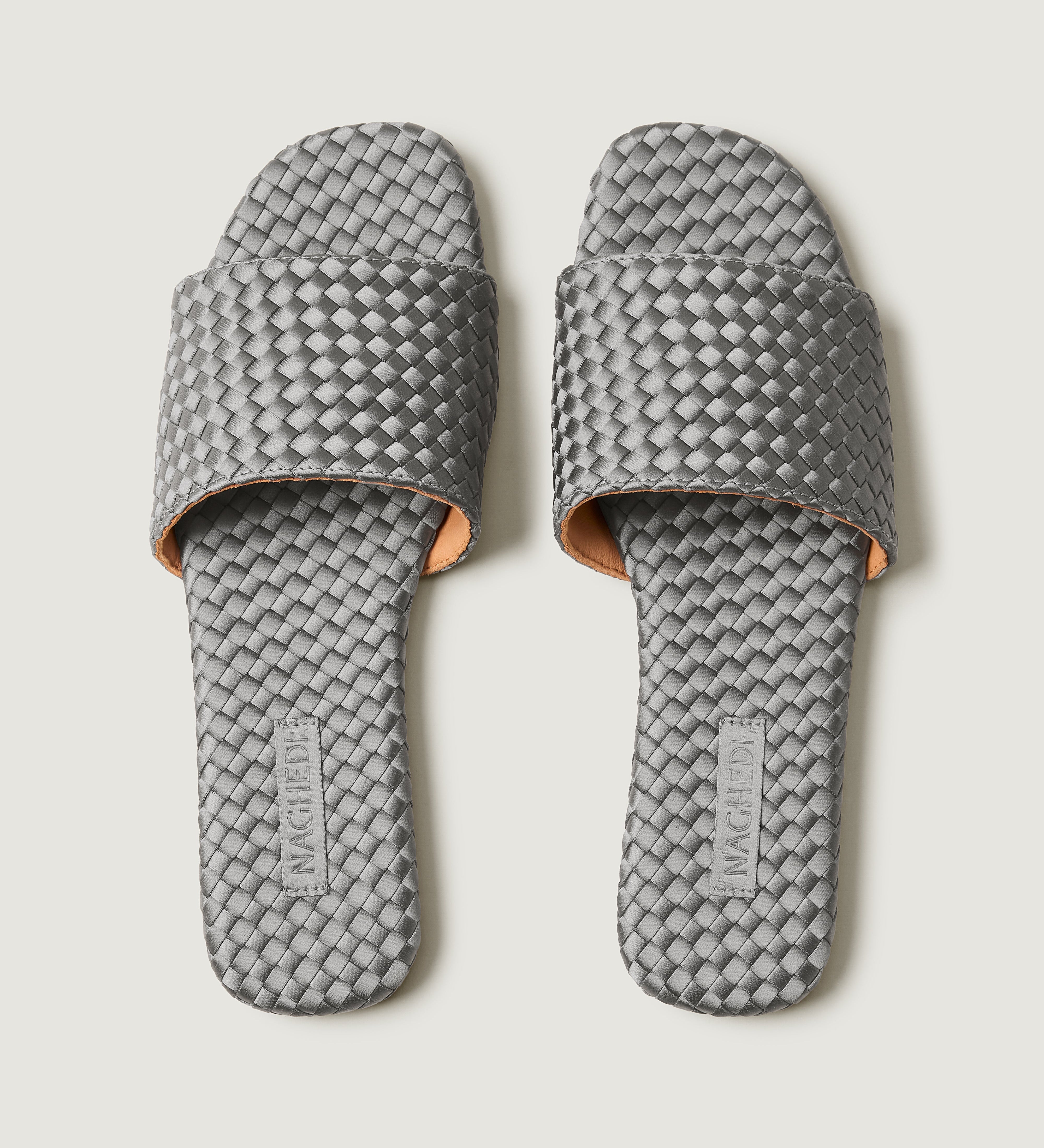 Cartolina - St. Barths Slide Satin | Graphite