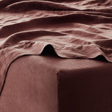 The Citizenry - Stonewashed Linen Fitted Sheet