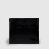 Metier - Stowaway Glossy Calfskin Black