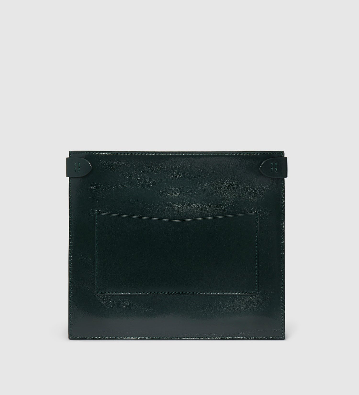 Metier - Stowaway Crossbody Glossy Calfskin Forest Green