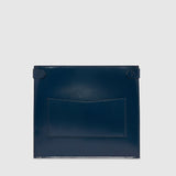 Metier - Stowaway Glossy Calfskin Sapphire