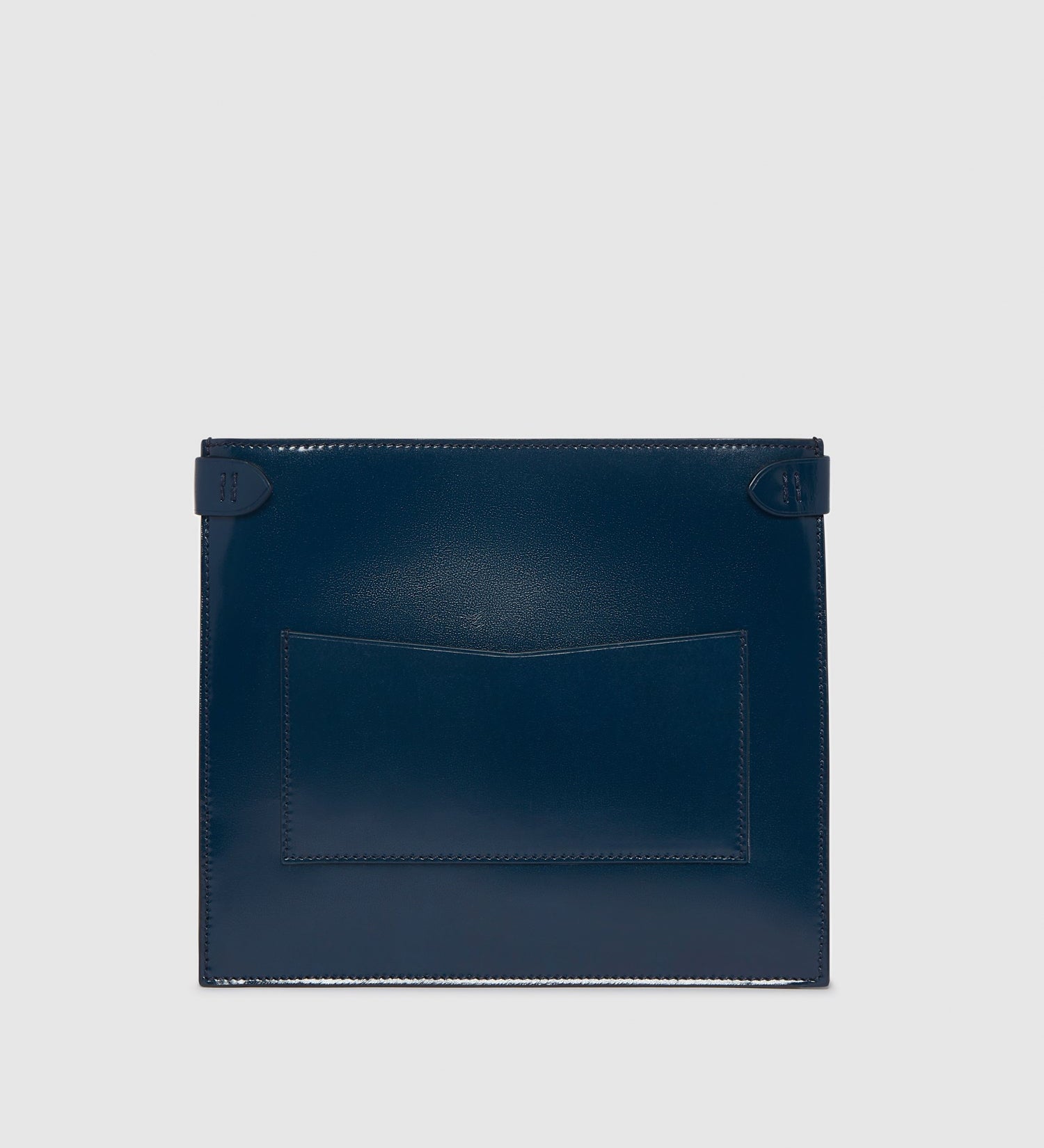Metier - Stowaway Glossy Calfskin Sapphire