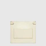 Metier - Fernando Jorge | Métier Stowaway Glossy Calfskin White Sand