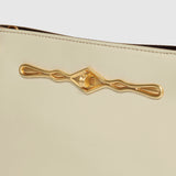 Metier - Fernando Jorge | Métier Stowaway Glossy Calfskin White Sand
