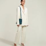 Métier - Stowaway Crossbody Smooth Calfskin Lost At Sea