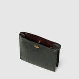 Métier - Stowaway Crossbody Suede Emerald