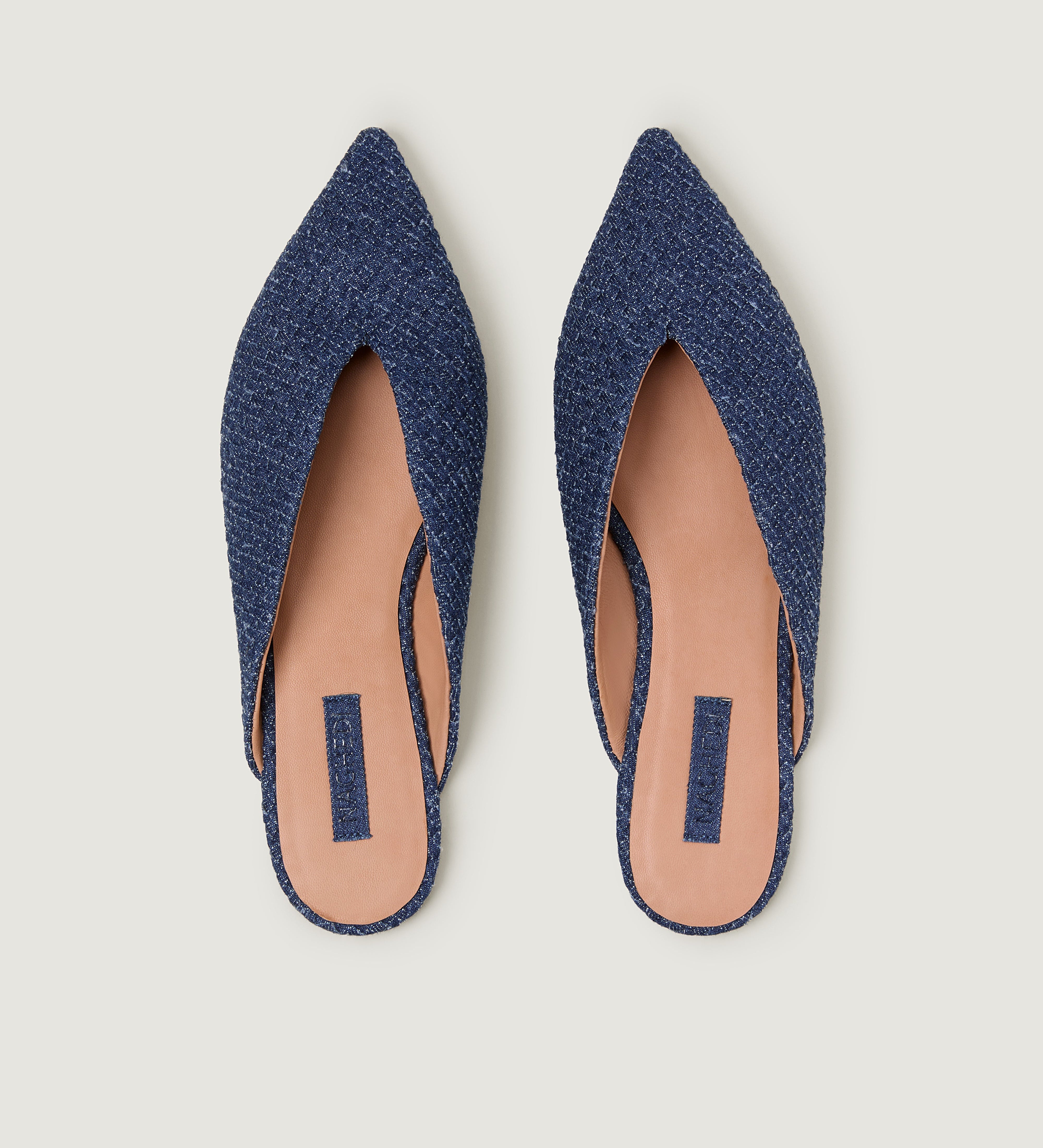 Cartolina - Strada Mule Denim | Denim