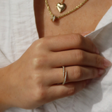 Kinn - Sylvie Pavé Wrap Around Ring