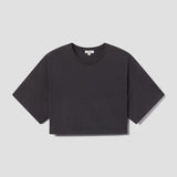 Agolde - Arli Oversized Cropped Tee in Shade