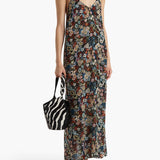 Khaite - Taja Dress in Black Multi