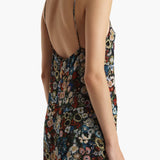 Khaite - Taja Dress in Black Multi