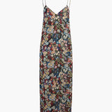 Khaite - Taja Dress in Black Multi