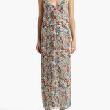 Khaite - Taja Dress in Cream Multi