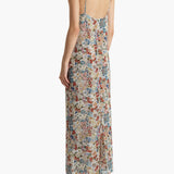 Khaite - Taja Dress in Cream Multi