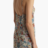 Khaite - Taja Dress in Cream Multi