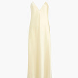 Khaite - Taja Dress in Pale Yellow