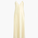 Khaite - Taja Dress in Pale Yellow