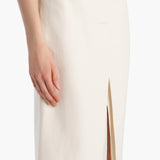 Khaite - Tal Skirt in Cream